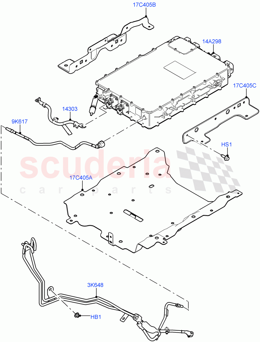 Hybrid Electrical Modules (Onboard Battery Charger And Charge Inlet) (Changsu (China), Electric Engine Battery-PHEV) ((V) FROMKG446857) of Land Rover Land Rover Discovery Sport (2015+) [1.5 I3 Turbo Petrol AJ20P3]