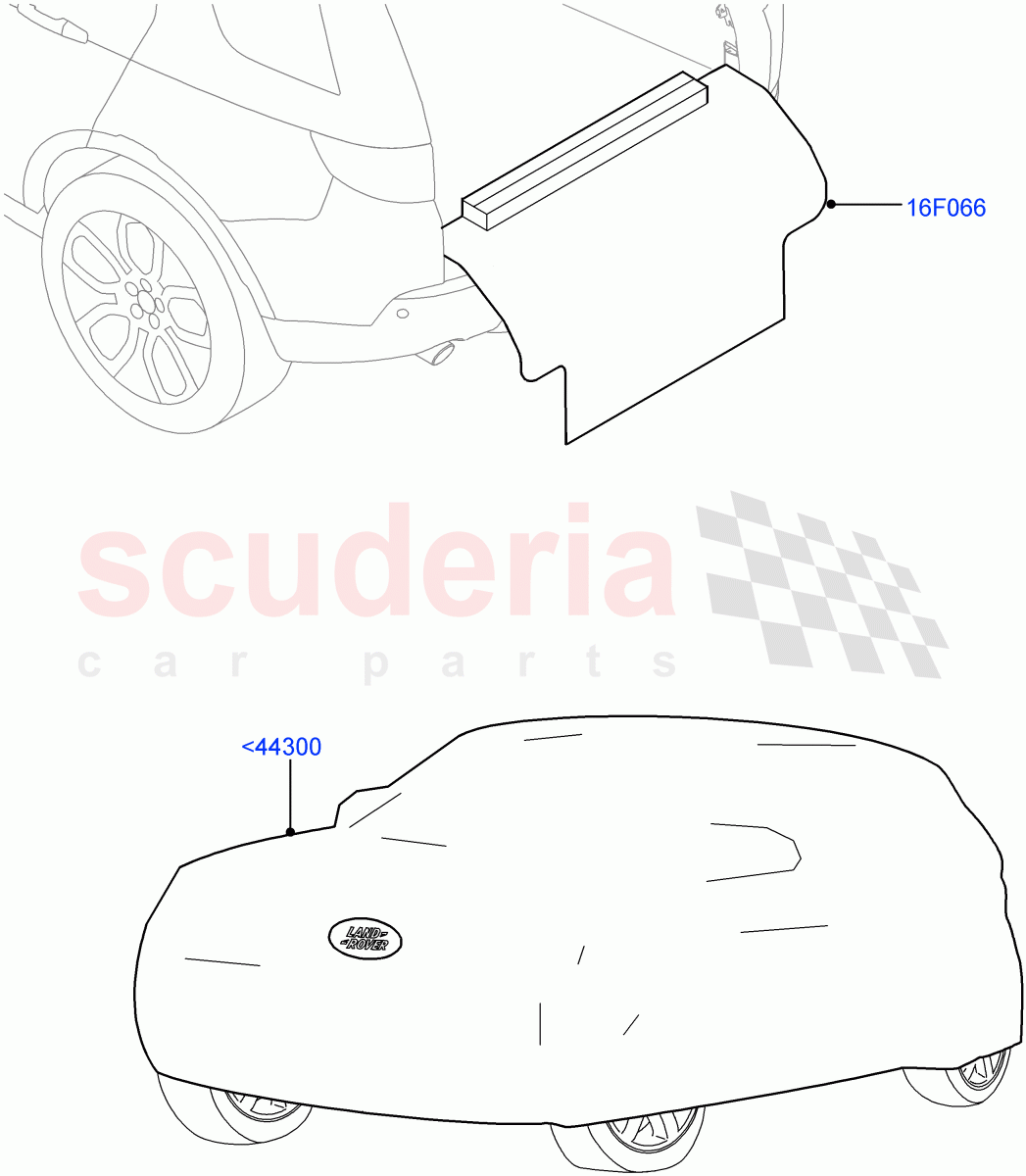 Exterior Body Protection (Halewood (UK)) of Land Rover Land Rover Range Rover Evoque (2019+) [2.0 Turbo Diesel]