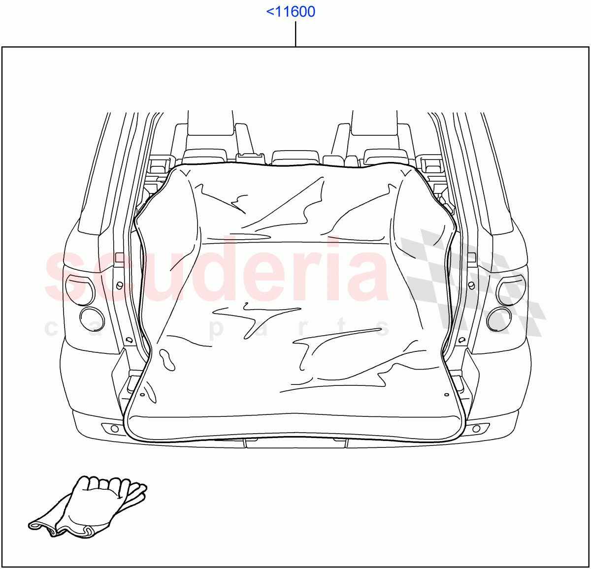 Interior Dress Up (Accessory, Luggage Compartment Liner) ((V ...