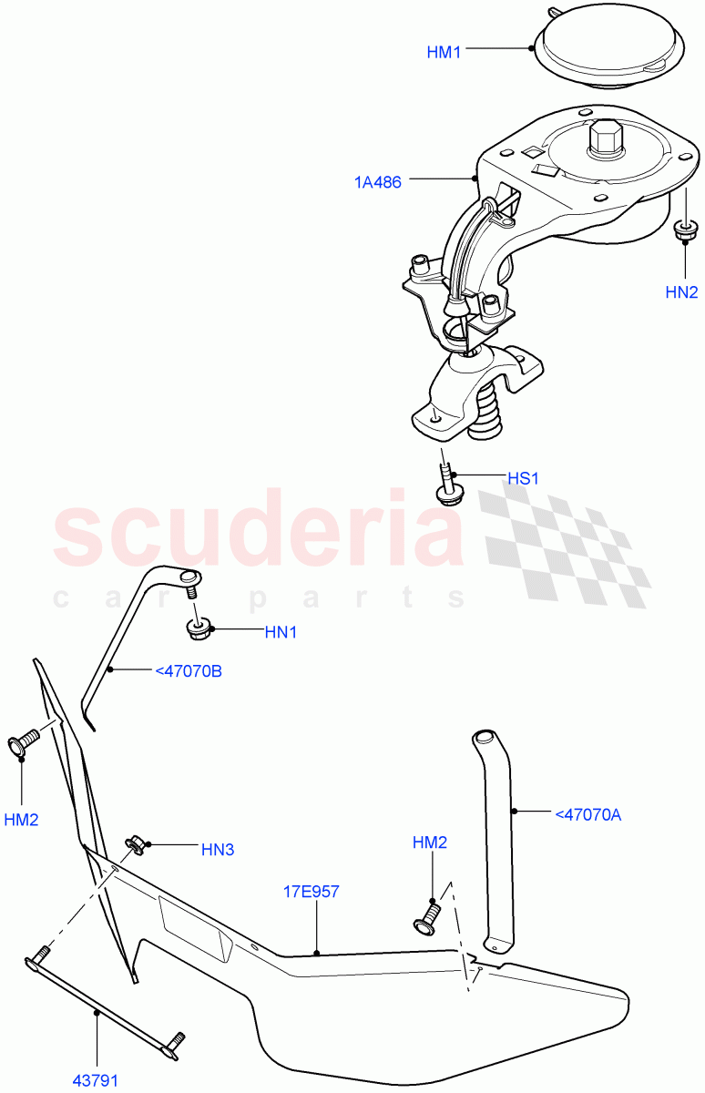 Spare Wheel Carrier ((V) FROMAA000001) of Land Rover Land Rover Range Rover Sport (2010-2013) [5.0 OHC SGDI SC V8 Petrol]