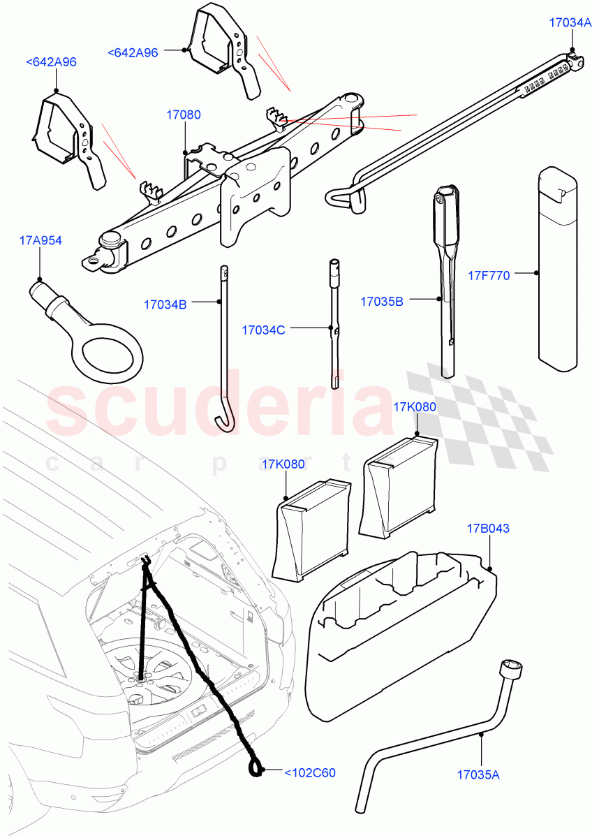 Tools of Land Rover Land Rover Range Rover Sport (2014+) [3.0 I6 Turbo Diesel AJ20D6]