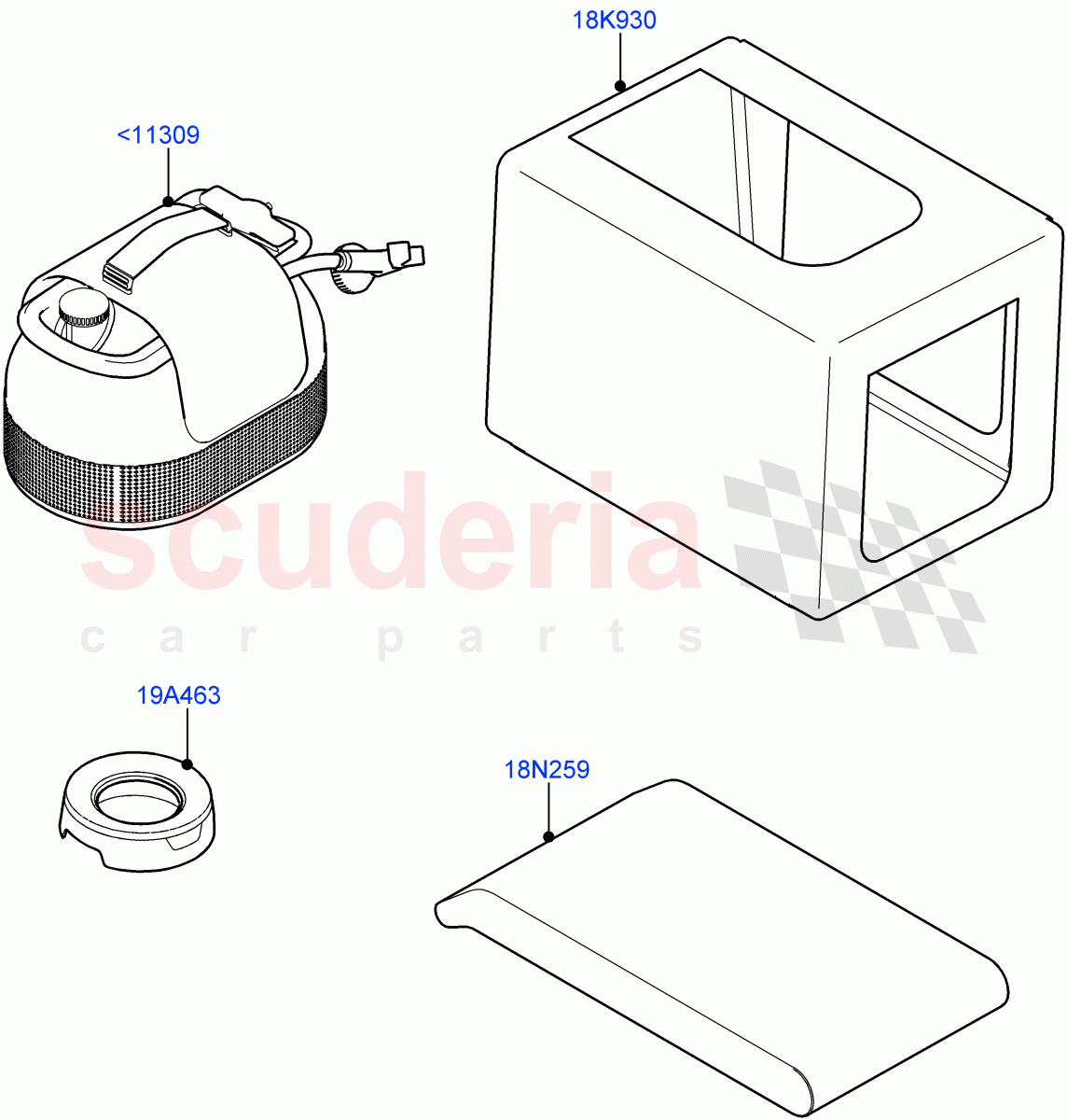 Pet Accesorries of Land Rover Land Rover Range Rover (2022+) [3.0 I6 Turbo Petrol AJ20P6]