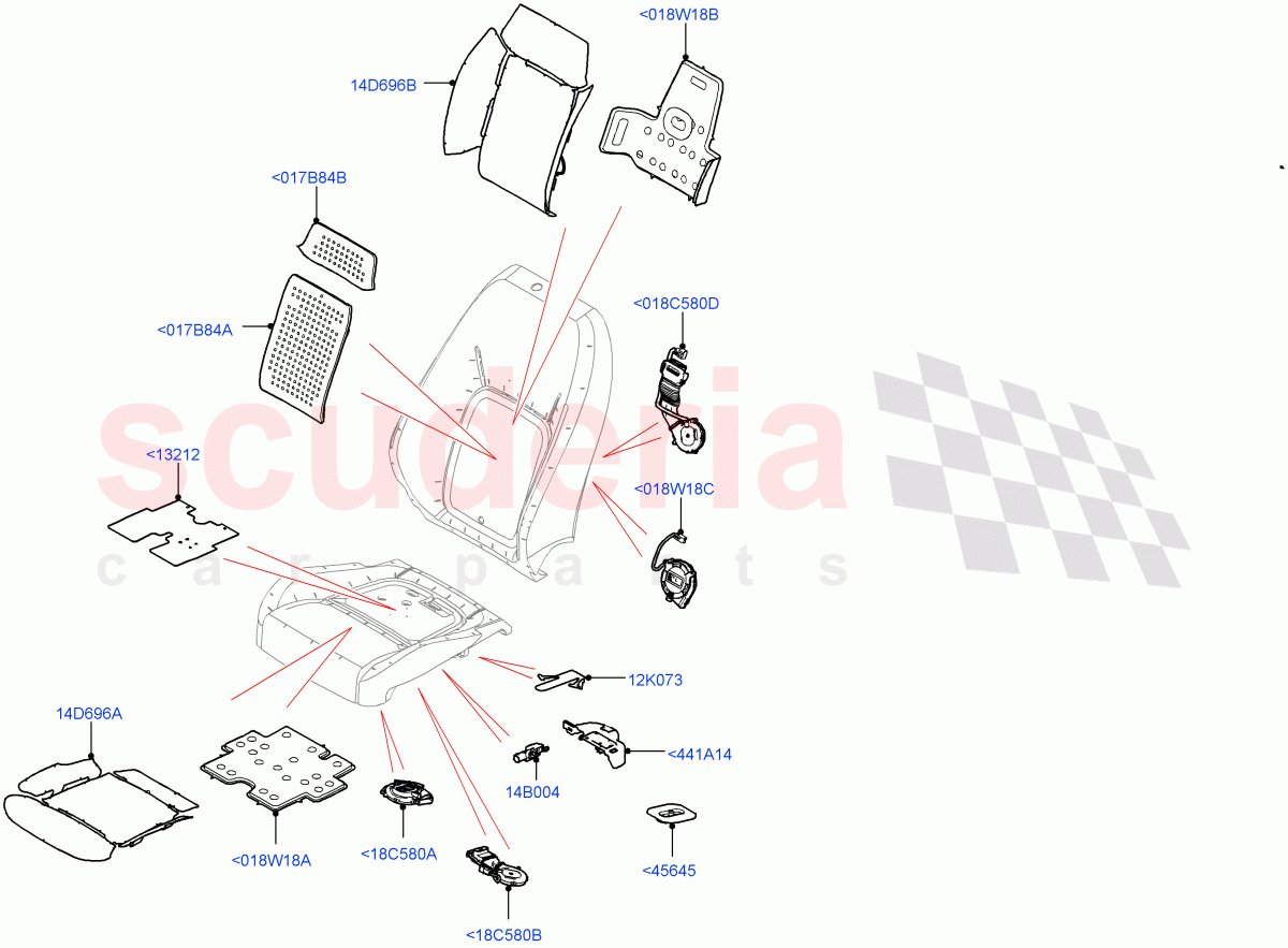 Front Seat Pads/Valances & Heating (Heating) of Land Rover Land Rover Range Rover (2022+) [4.4 V8 Turbo Petrol NC10]