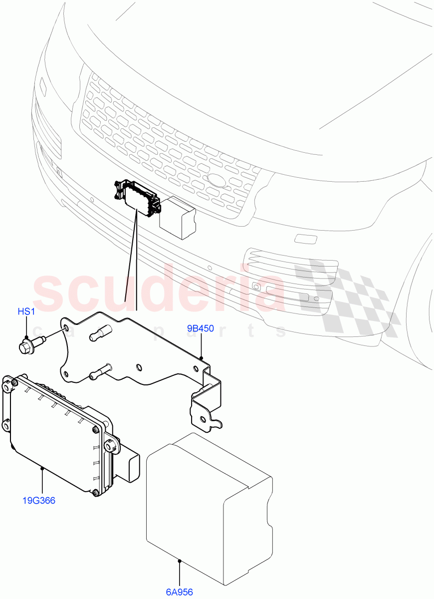 Speed Control (4.4L DOHC DITC V8 Diesel, Adaptive Speed Control+Queue Assist, ACC Plus With Queue Assist, ACC + Stop/go, ACC + Adaptive Lane Control) of Land Rover Land Rover Range Rover (2012-2021) [4.4 DOHC Diesel V8 DITC]