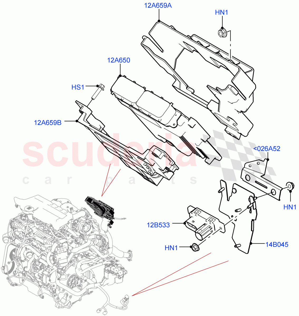 Engine Modules And Sensors (2.0L AJ20D4 Diesel LF PTA, Halewood (UK), 2.0L AJ20D4 Diesel Mid PTA) of Land Rover Land Rover Discovery Sport (2015+) [2.0 Turbo Diesel]
