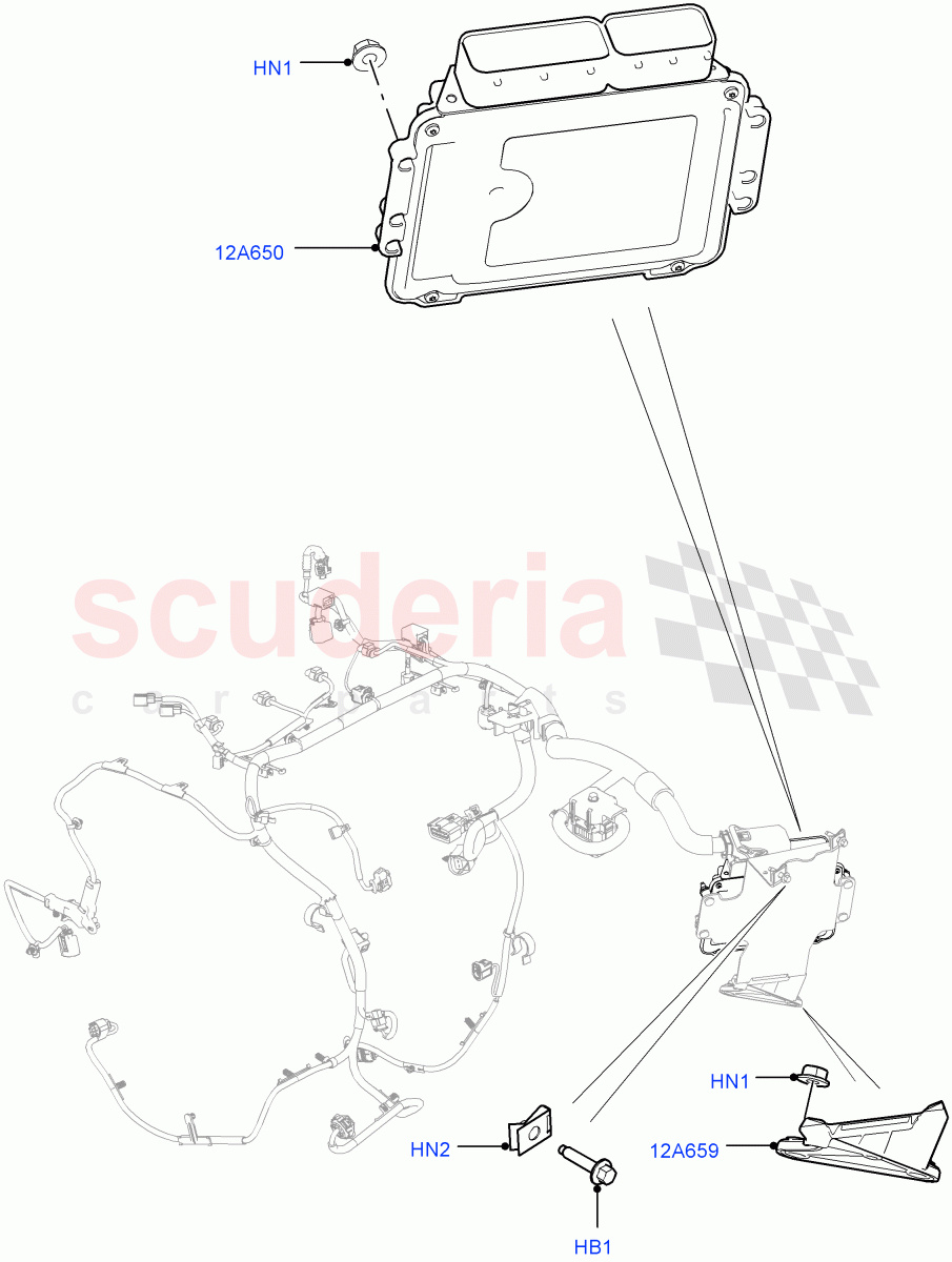 Engine Modules And Sensors (2.0L 16V TIVCT T/C 240PS Petrol) of Land Rover Land Rover Range Rover (2012-2021) [2.0 Turbo Petrol GTDI]