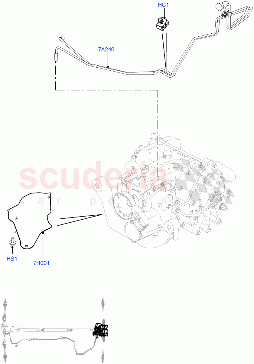 Rear Axle (External Components) (Halewood (UK), Dynamic Driveline) ((V) TOKH999999) of Land Rover Land Rover Discovery Sport (2015+) [2.0 Turbo Diesel]