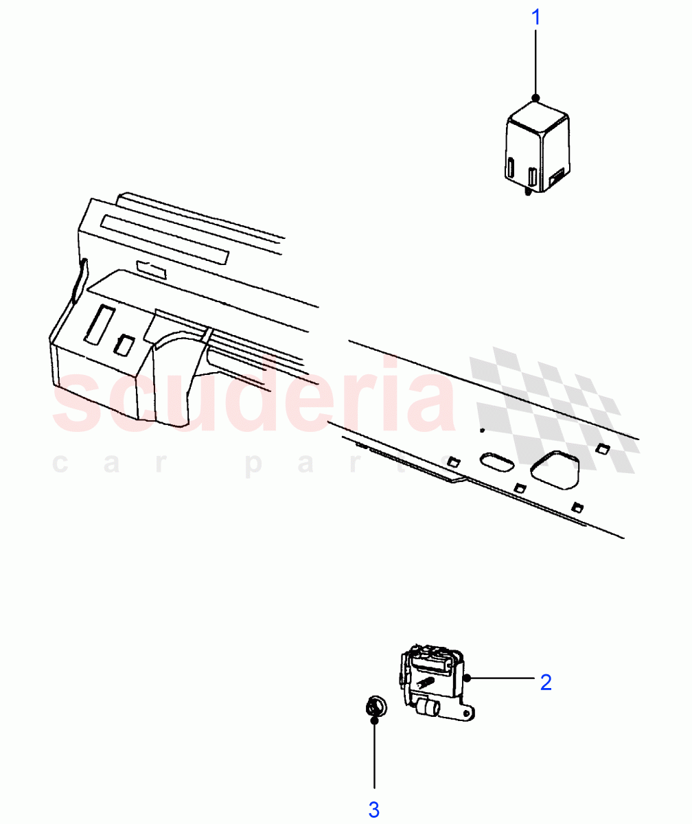 Dim Dip Unit ((V) FROM7A000001) of Land Rover Land Rover Defender (2007-2016)