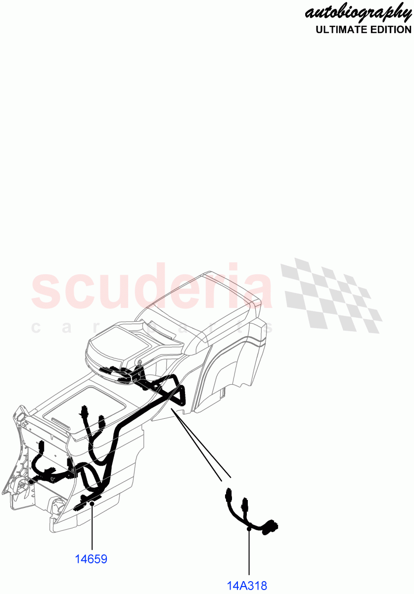 Electrical Wiring - Body And Rear (Autobiography Ultimate Edition) ((V) FROMBA344356) of Land Rover Land Rover Range Rover (2010-2012) [4.4 DOHC Diesel V8 DITC]