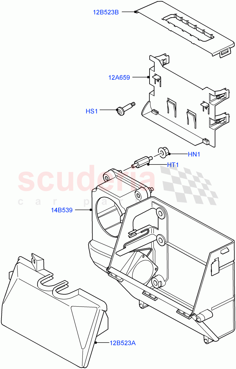 Electronic Control Box ((V) TO9A999999) of Land Rover Land Rover Range Rover Sport (2005-2009) [4.4 AJ Petrol V8]