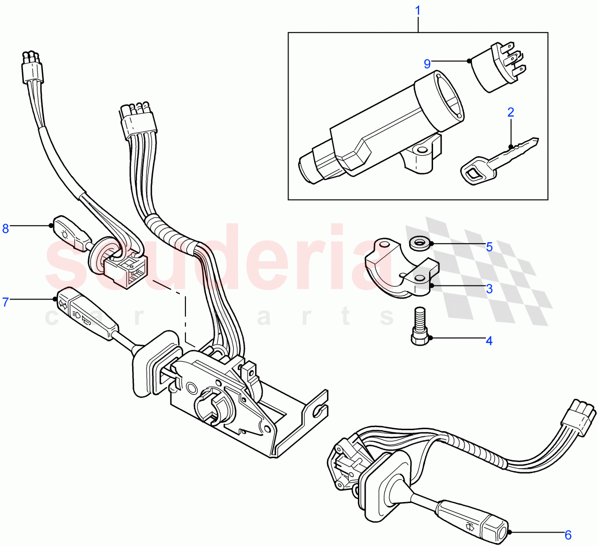 Column ((V) FROM7A000001, (V) TOEA999999) of Land Rover Land Rover Defender (2007-2016)