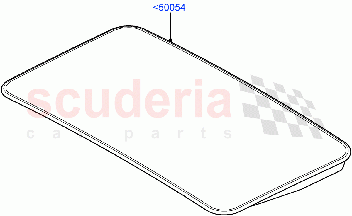 Sliding Roof Panel (Less Armoured) ((V) FROMAA000001) of Land Rover Land Rover Range Rover (2010-2012) [5.0 OHC SGDI SC V8 Petrol]