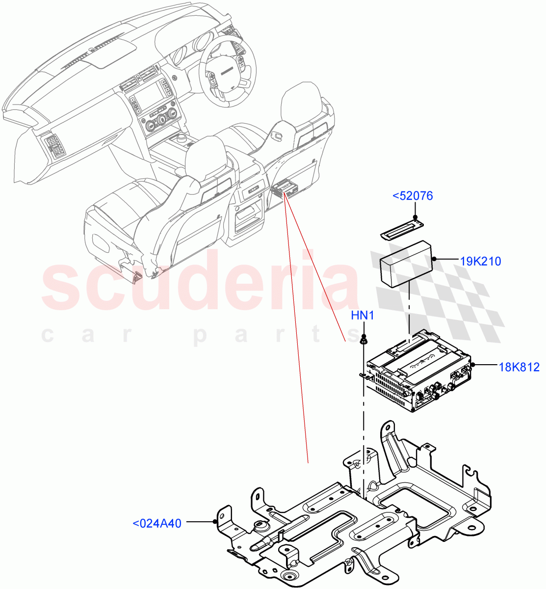Family Entertainment System (Nitra Plant Build) ((V) FROMM2000001) of Land Rover Land Rover Discovery 5 (2017+) [3.0 I6 Turbo Diesel AJ20D6]