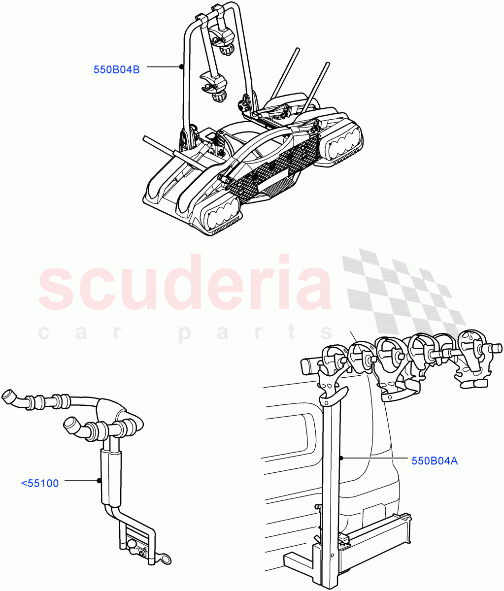 Accessories - Sports And Leisure (Accessory) ((V) FROMAA000001) of Land Rover Land Rover Discovery 4 (2010-2016) [3.0 Diesel 24V DOHC TC]