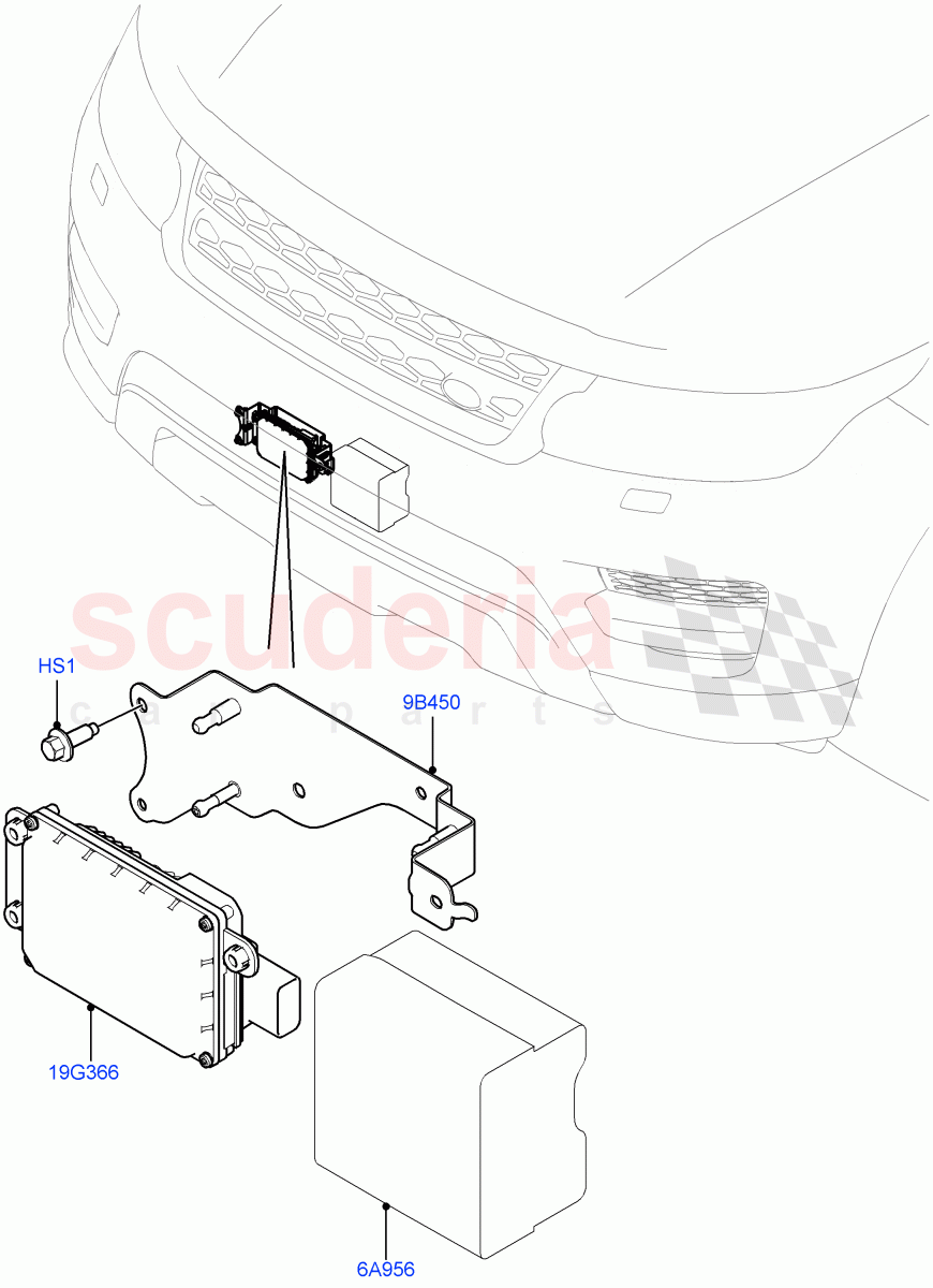 Speed Control (3.0L DOHC GDI SC V6 PETROL, Adaptive Speed Control+Queue Assist, ACC Plus With Queue Assist, ACC + Adaptive Lane Control, ACC + Stop/go) of Land Rover Land Rover Range Rover Sport (2014+) [3.0 DOHC GDI SC V6 Petrol]