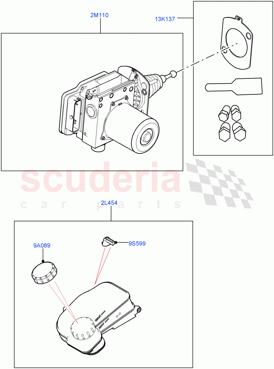 Brake And ABS Pump ((V) FROMMA000001) of Land Rover Land Rover Range Rover Velar (2017+) [3.0 I6 Turbo Petrol AJ20P6]
