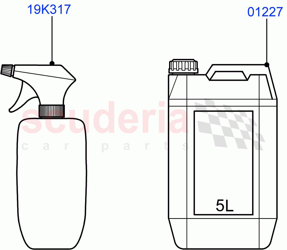 Other Fluids (Nitra Plant Build) ((V) FROMK2000001) of Land Rover Land Rover Discovery 5 (2017+) [2.0 Turbo Diesel]