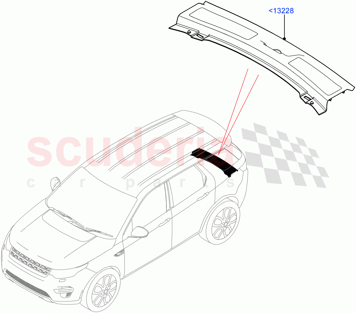 Door Sill Finishers (Accessory) (Changsu (China)) ((V) FROMFG000001) of Land Rover Land Rover Discovery Sport (2015+) [1.5 I3 Turbo Petrol AJ20P3]