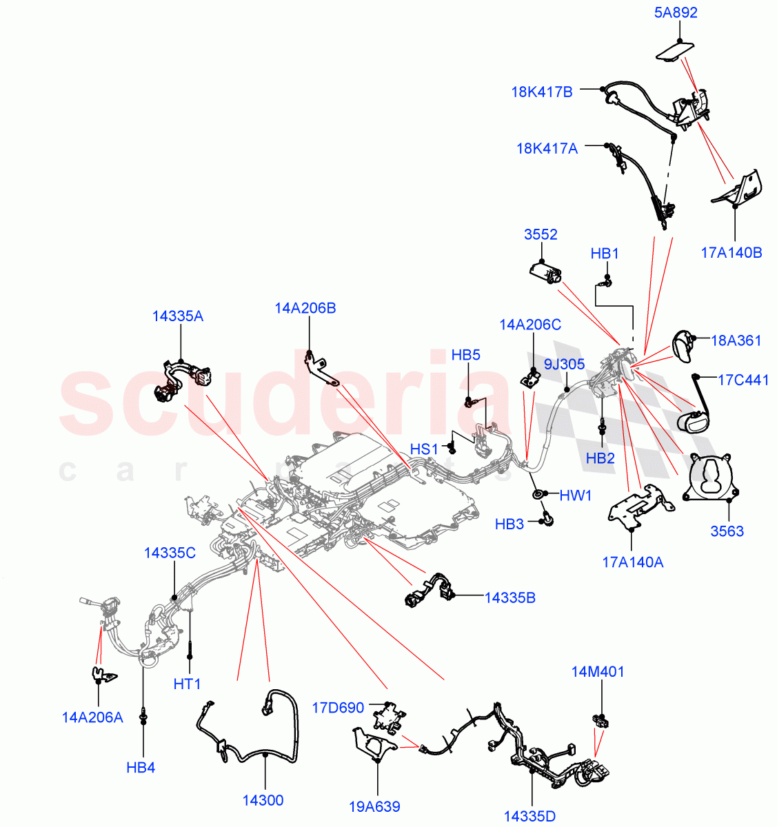 Hybrid Electrical Modules (PHEV Charging Cables And Fixings) (Changsu (China), Electric Engine Battery-PHEV) ((V) FROMKG446857) of Land Rover Land Rover Discovery Sport (2015+) [2.0 Turbo Petrol GTDI]
