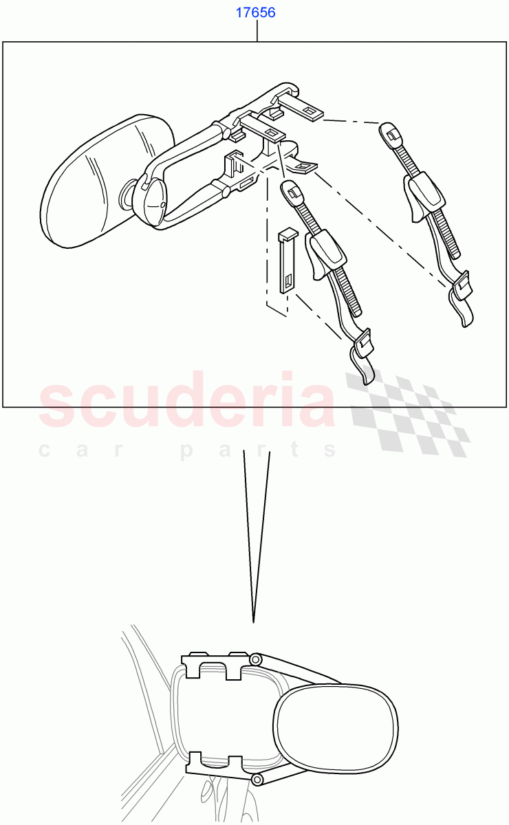 Towing Equipment (Mirrors, Accessory) of Land Rover Land Rover Range Rover (2012-2021) [3.0 Diesel 24V DOHC TC]