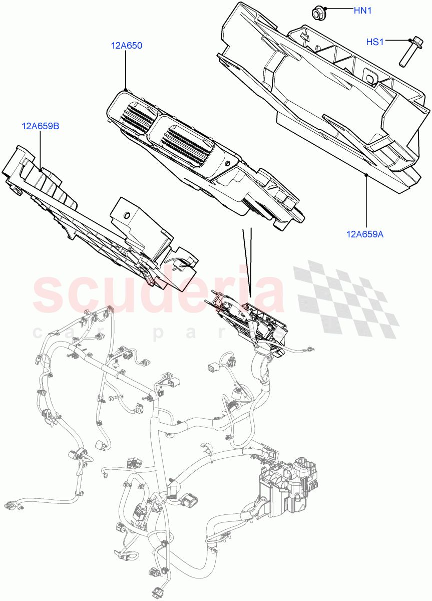 Engine Modules And Sensors (2.0L 16V TIVCT T/C Gen2 Petrol, Halewood (UK), 2.0L 16V TIVCT T/C 240PS Petrol) of Land Rover Land Rover Range Rover Evoque (2012-2018) [2.0 Turbo Petrol GTDI]