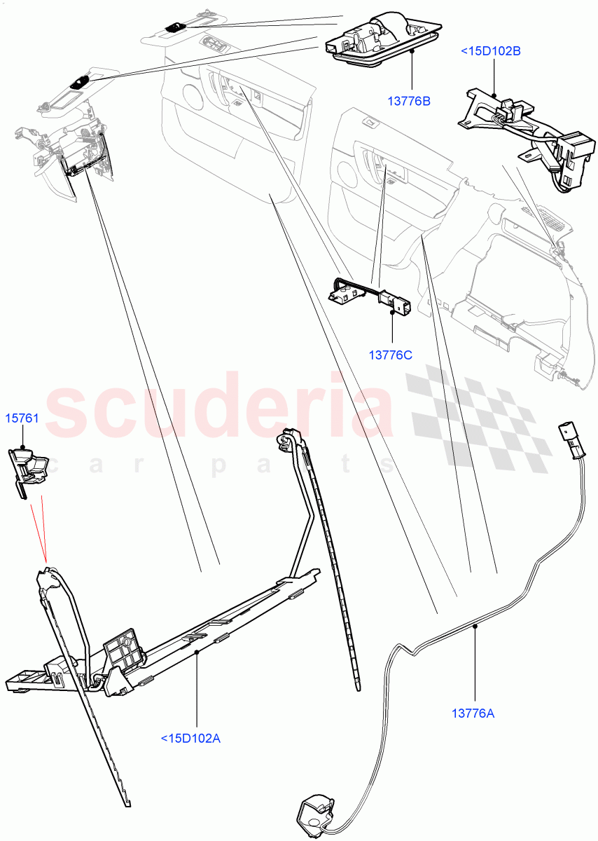 Interior Lamps (Itatiaia (Brazil)) ((V) FROMGT000001) of Land Rover Land Rover Discovery Sport (2015+) [2.0 Turbo Diesel]