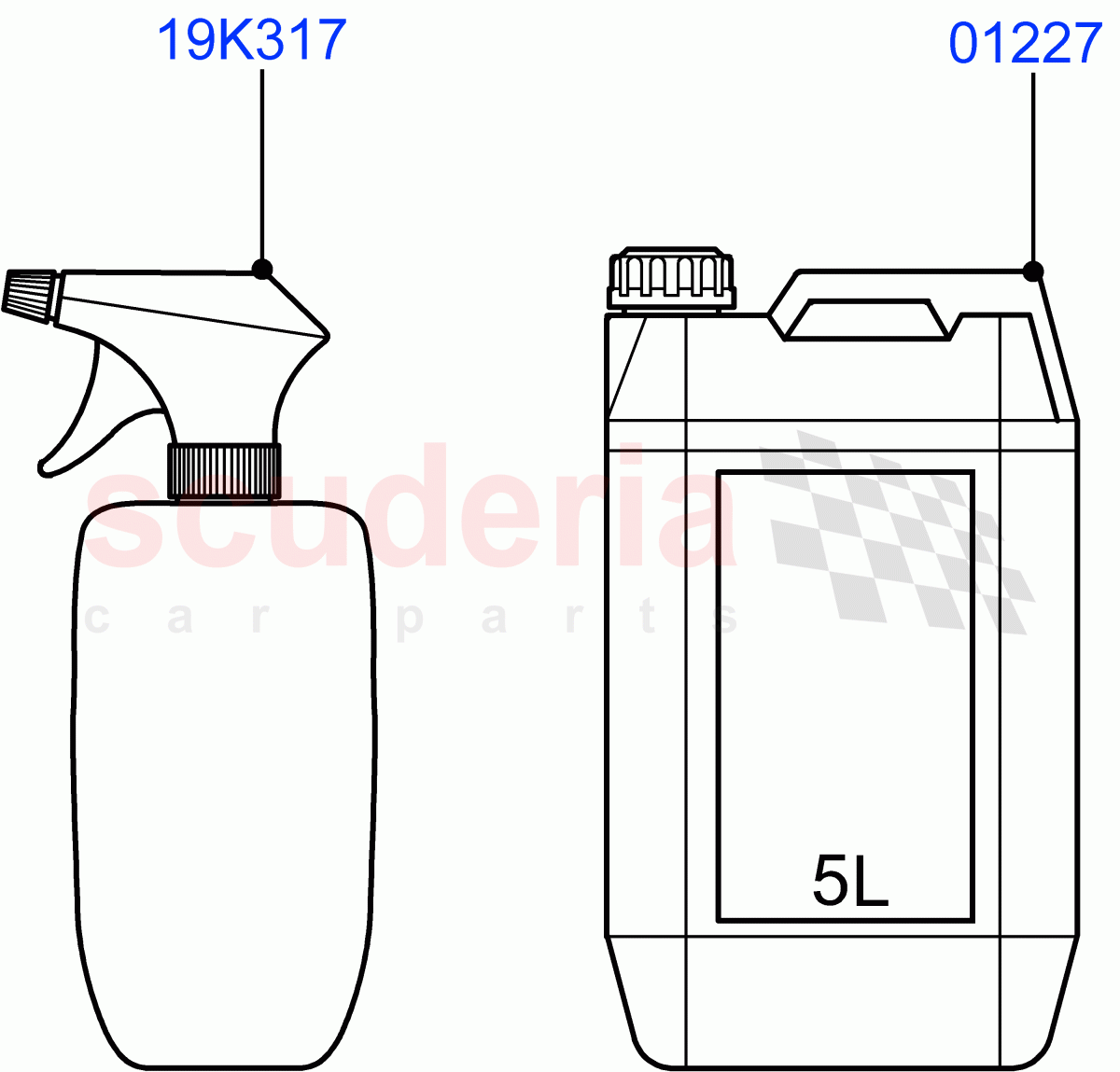 Other Fluids (Halewood (UK)) of Land Rover Land Rover Range Rover Evoque (2019+) [2.0 Turbo Petrol AJ200P]