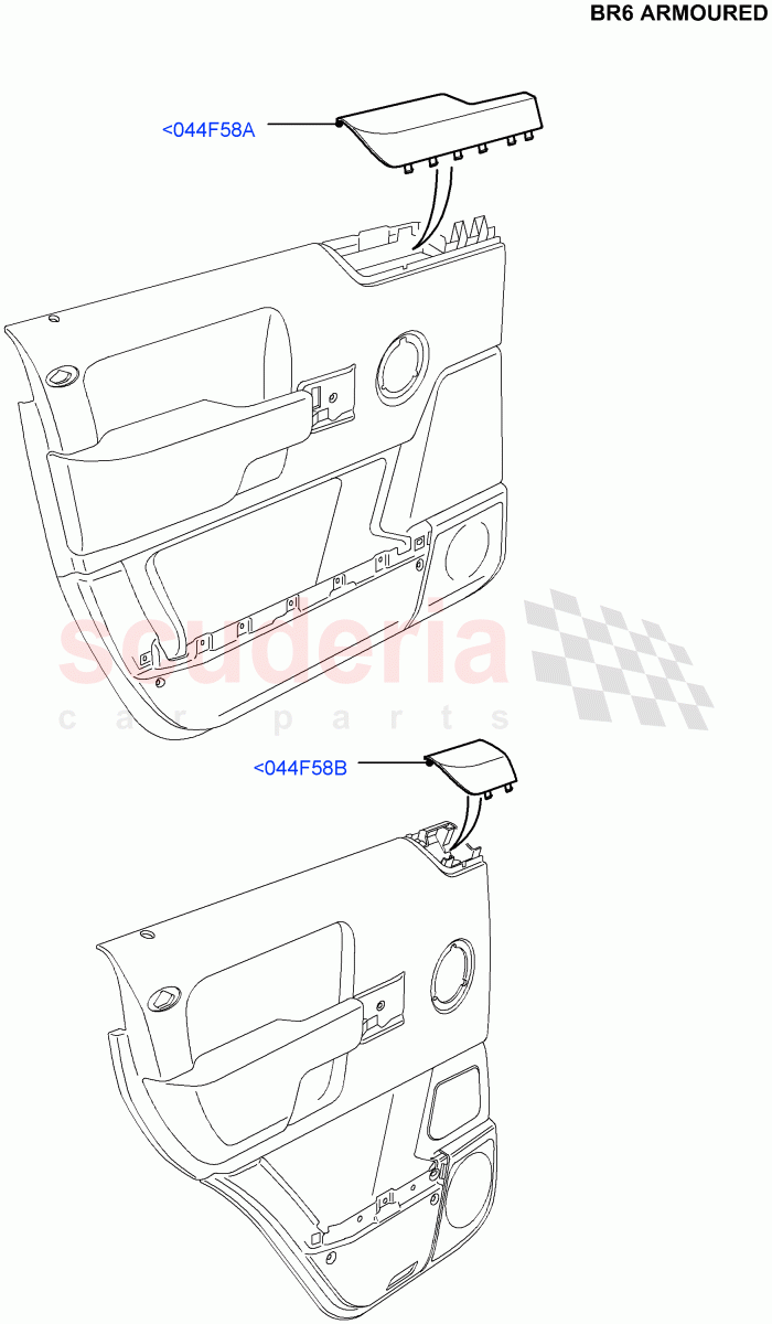 Switches (With B6 Level Armouring) ((V) FROMAA000001) of Land Rover Land Rover Range Rover (2010-2012) [5.0 OHC SGDI NA V8 Petrol]