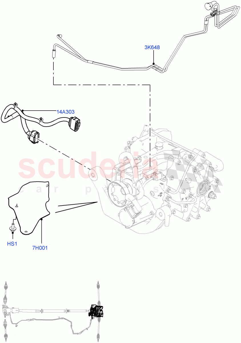 Rear Axle (External Components) (Itatiaia (Brazil), Dynamic Driveline) ((V) FROMGT000001) of Land Rover Land Rover Range Rover Evoque (2012-2018) [2.0 Turbo Petrol AJ200P]