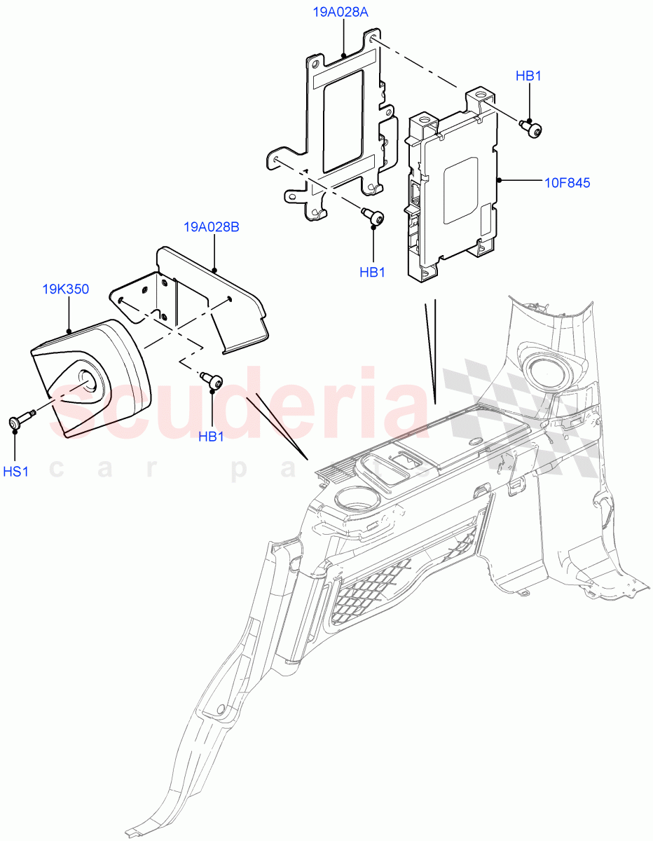 Cellular Phone Installation ((V) FROMAA000001) of Land Rover Land Rover Discovery 4 (2010-2016) [2.7 Diesel V6]