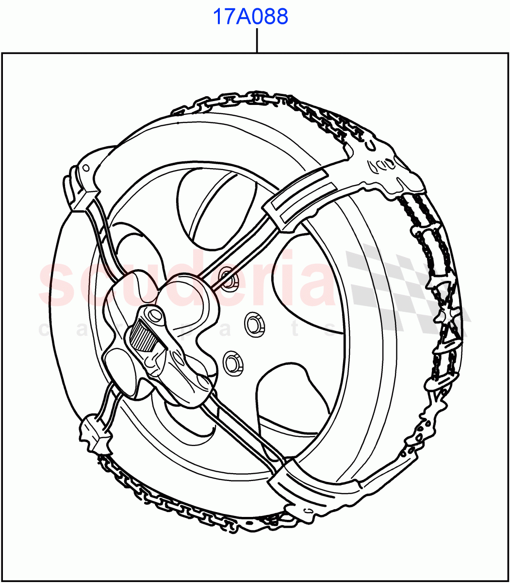Emergency And Safety Equipment (External, Accessory) ((V) TO9A999999) of Land Rover Land Rover Range Rover Sport (2005-2009) [2.7 Diesel V6]