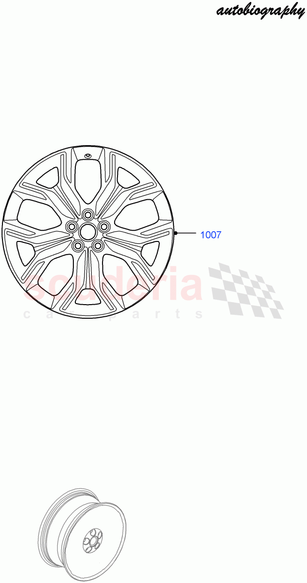 Wheels (Halewood (UK), Autobiography Pack) ((V) FROMFH000001) of Land Rover Land Rover Range Rover Evoque (2012-2018) [2.0 Turbo Petrol AJ200P]