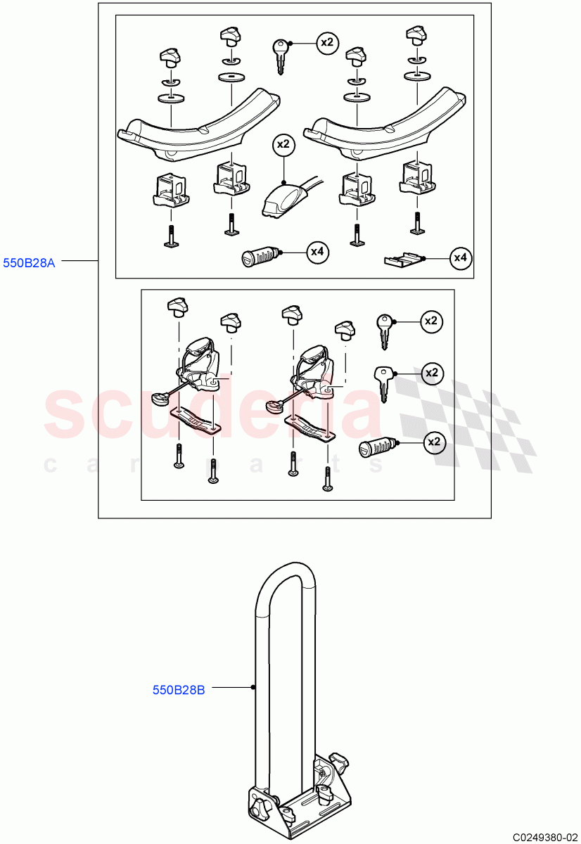 Carriers & Boxes (Bike Carriers, Accessory) of Land Rover Land Rover Range Rover (2012-2021) [3.0 Diesel 24V DOHC TC]