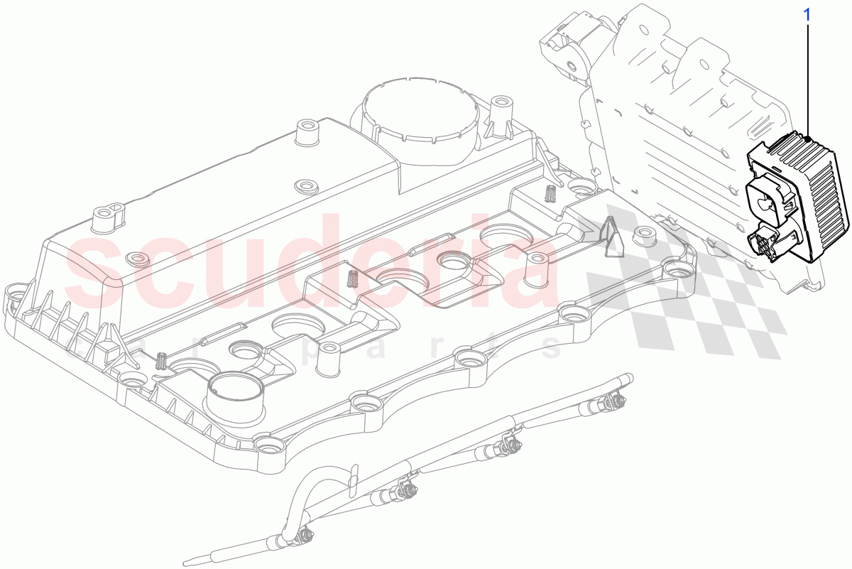 ECU - Glow Plug ((V) FROMCA000001) of Land Rover Land Rover Defender (2007-2016)