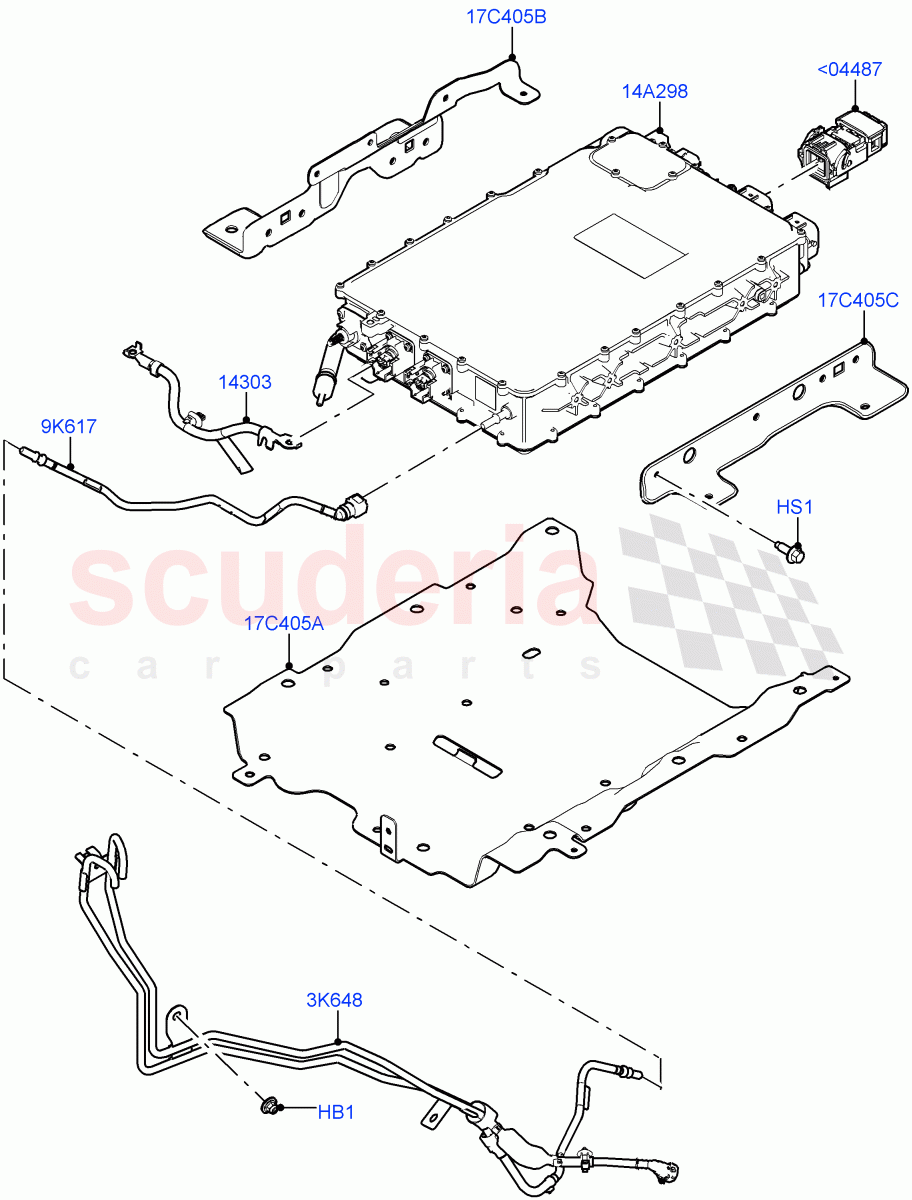 Hybrid Electrical Modules (Onboard Battery Charger And Charge Inlet) (Electric Engine Battery-PHEV) ((V) FROMLH000001) of Land Rover Land Rover Discovery Sport (2015+) [2.0 Turbo Petrol AJ200P]