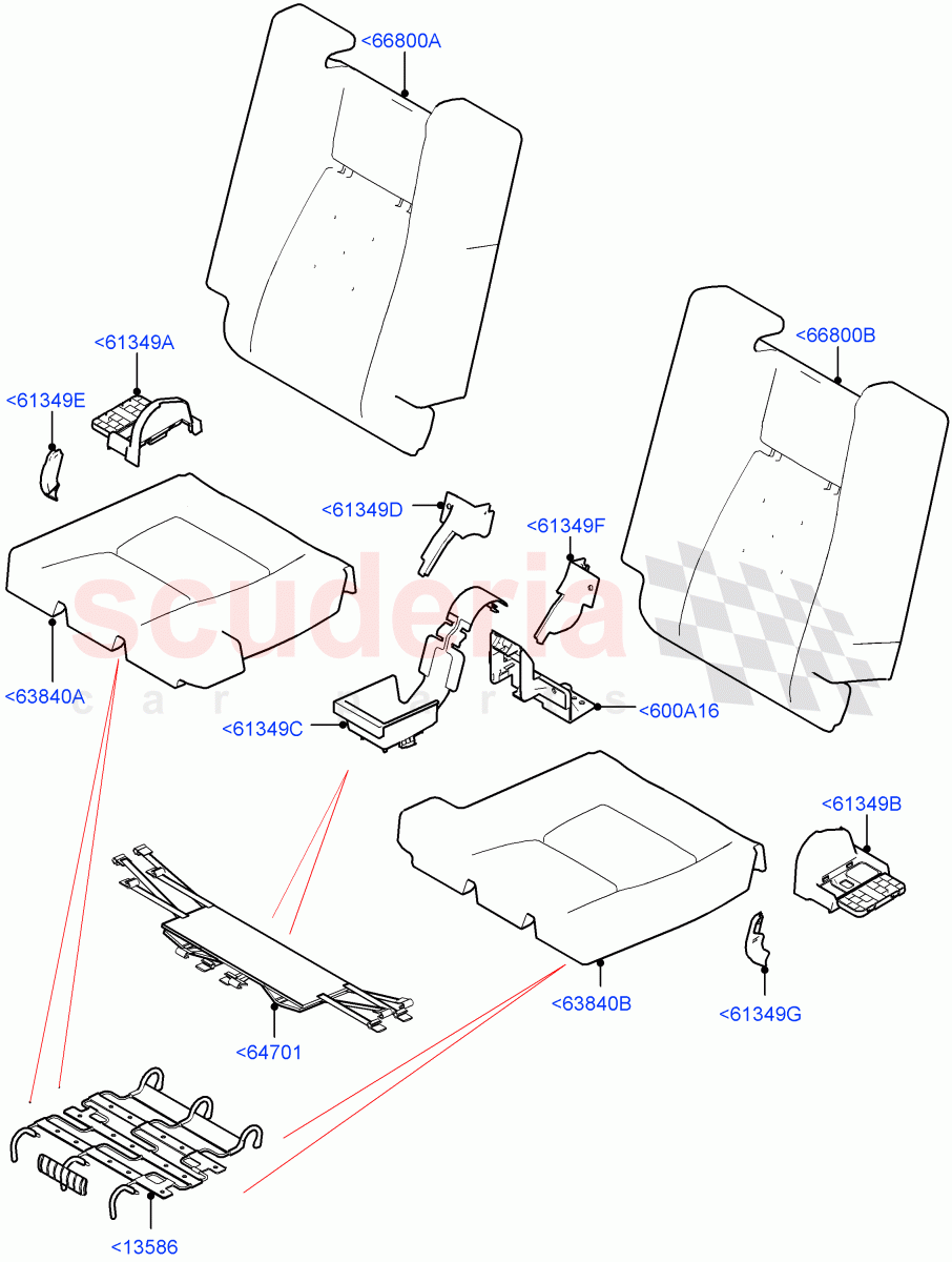 Rear Seat Pads/Valances & Heating (Row 3) (Itatiaia (Brazil), Third Row Dual Individual Seat) ((V) FROMGT000001) of Land Rover Land Rover Discovery Sport (2015+) [2.0 Turbo Petrol GTDI]