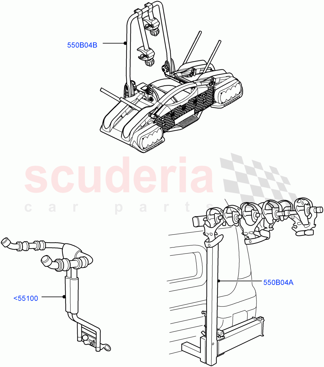 Accessories - Sports And Leisure (Accessory) ((V) FROMAA000001) of Land Rover Land Rover Range Rover Sport (2010-2013) [5.0 OHC SGDI NA V8 Petrol]
