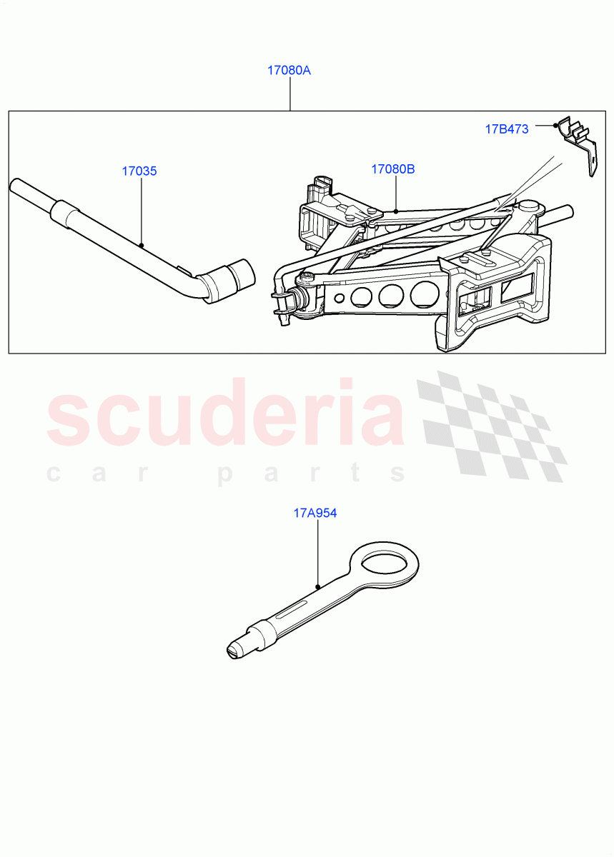 Tools (Changsu (China)) ((V) FROMFG000001) of Land Rover Land Rover Discovery Sport (2015+) [2.0 Turbo Petrol GTDI]