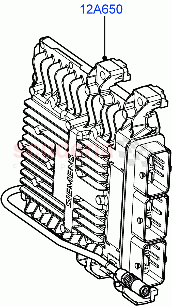 Engine Modules And Sensors (3.6L V8 32V DOHC EFi Diesel Lion) ((V) FROMAA000001) of Land Rover Land Rover Range Rover (2010-2012) [3.6 V8 32V DOHC EFI Diesel]