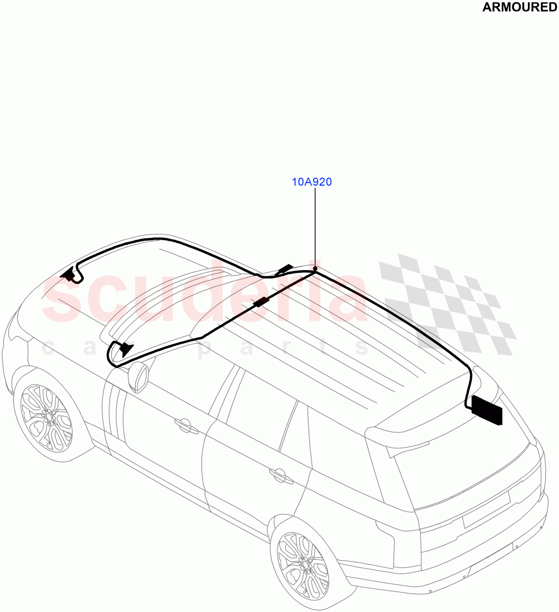 Telematics (Armoured) ((V) FROMEA000001) of Land Rover Land Rover Range Rover (2012-2021) [3.0 Diesel 24V DOHC TC]