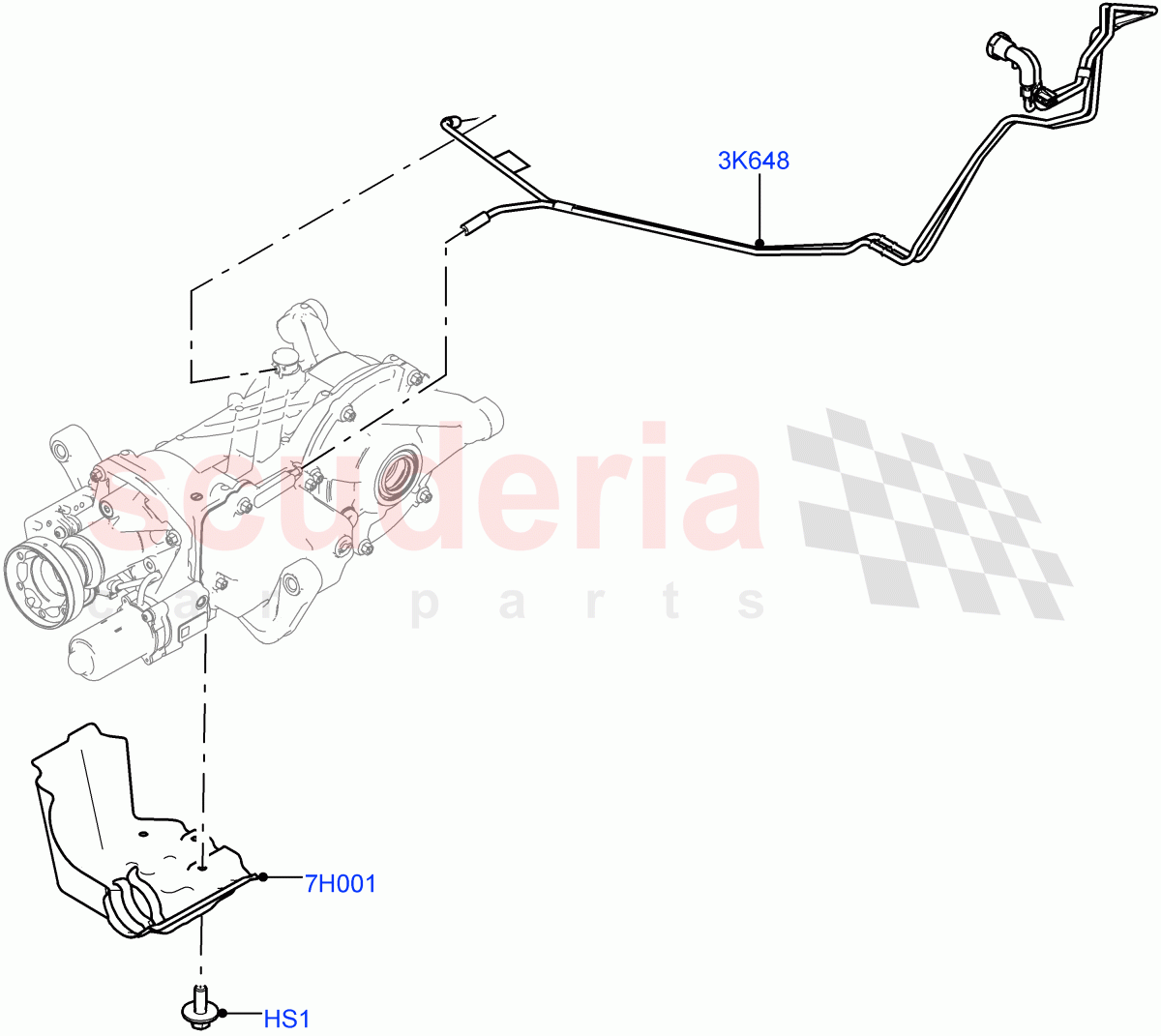 Rear Axle (Changsu (China), Efficient Driveline) ((V) FROMGG134738) of Land Rover Land Rover Range Rover Evoque (2012-2018) [2.0 Turbo Petrol AJ200P]