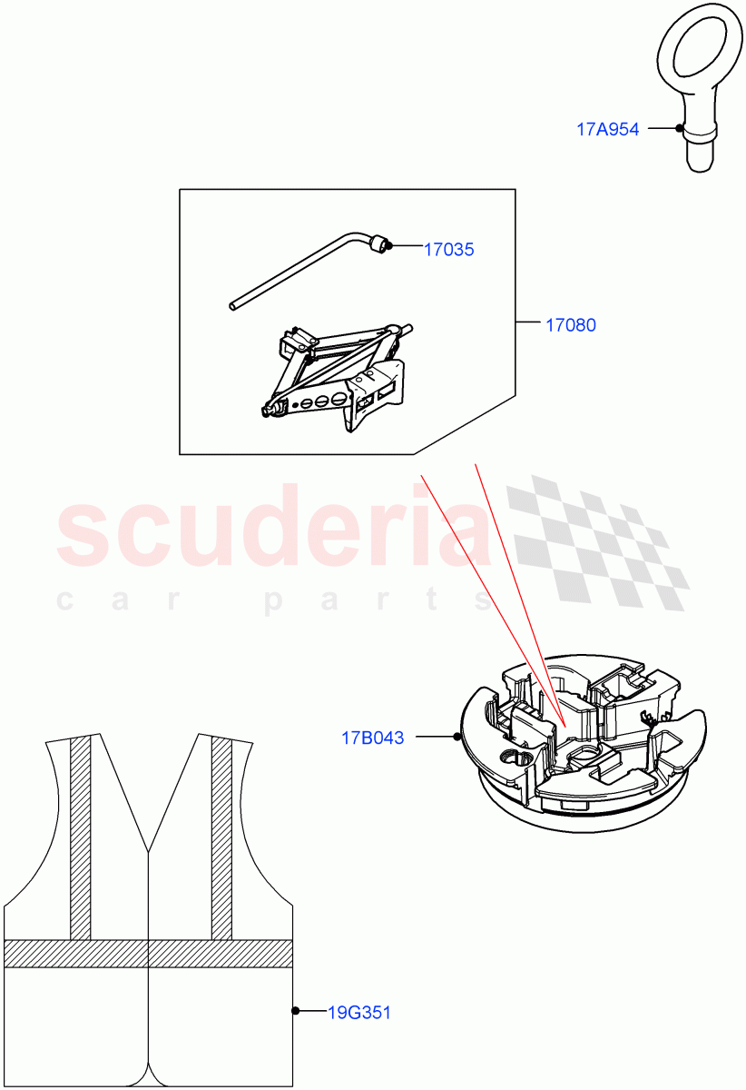 Tools (Changsu (China)) ((V) FROMKG006088) of Land Rover Land Rover Range Rover Evoque (2019+) [2.0 Turbo Diesel]