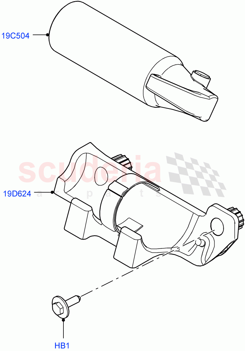 Emergency And Safety Equipment (With Fire Extinguisher) of Land Rover Land Rover Defender (2020+) [2.0 Turbo Petrol AJ200P]