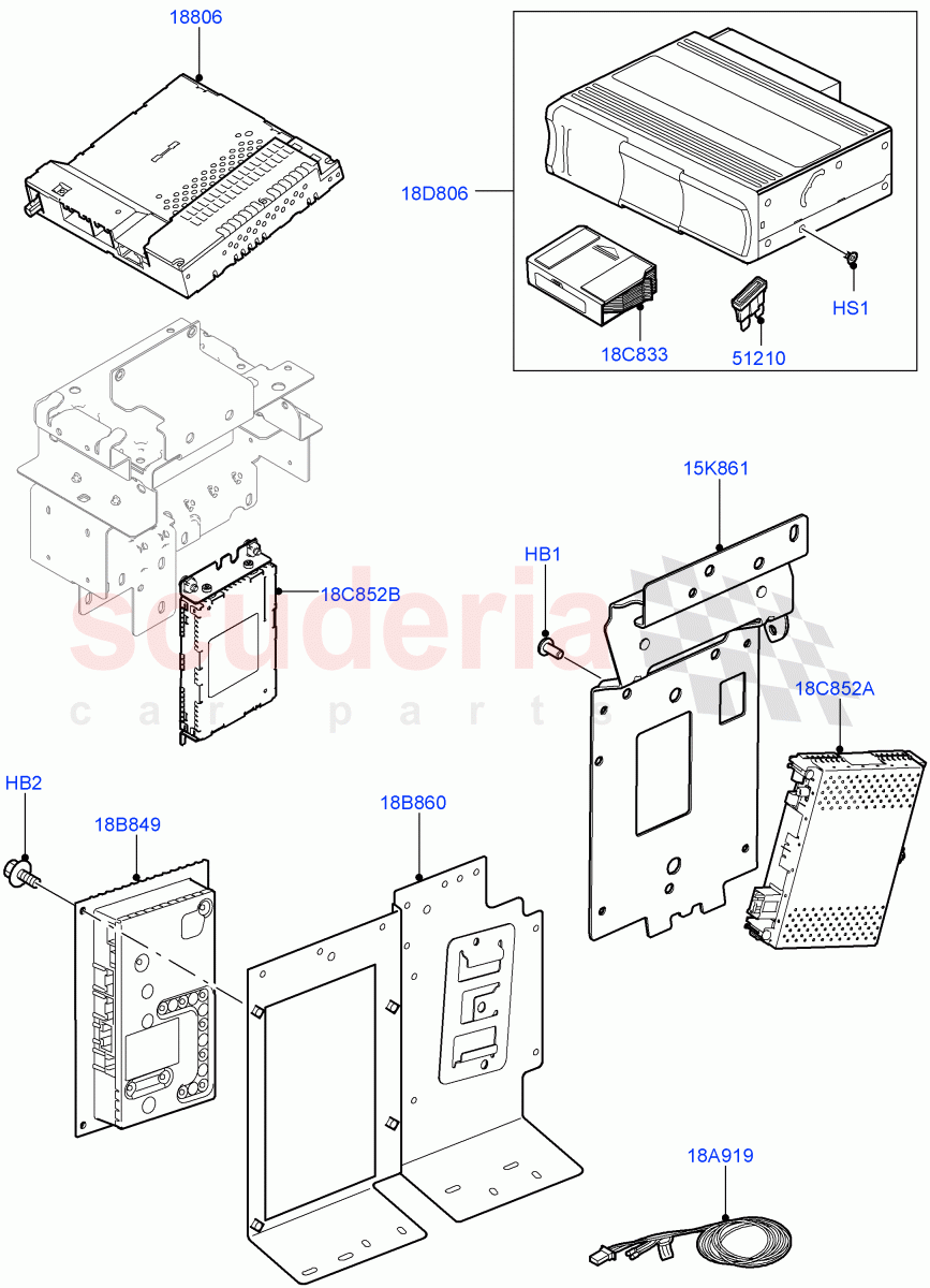 Audio Equipment - Original Fit ((V) FROMAA000001) of Land Rover Land Rover Range Rover (2010-2012) [5.0 OHC SGDI NA V8 Petrol]