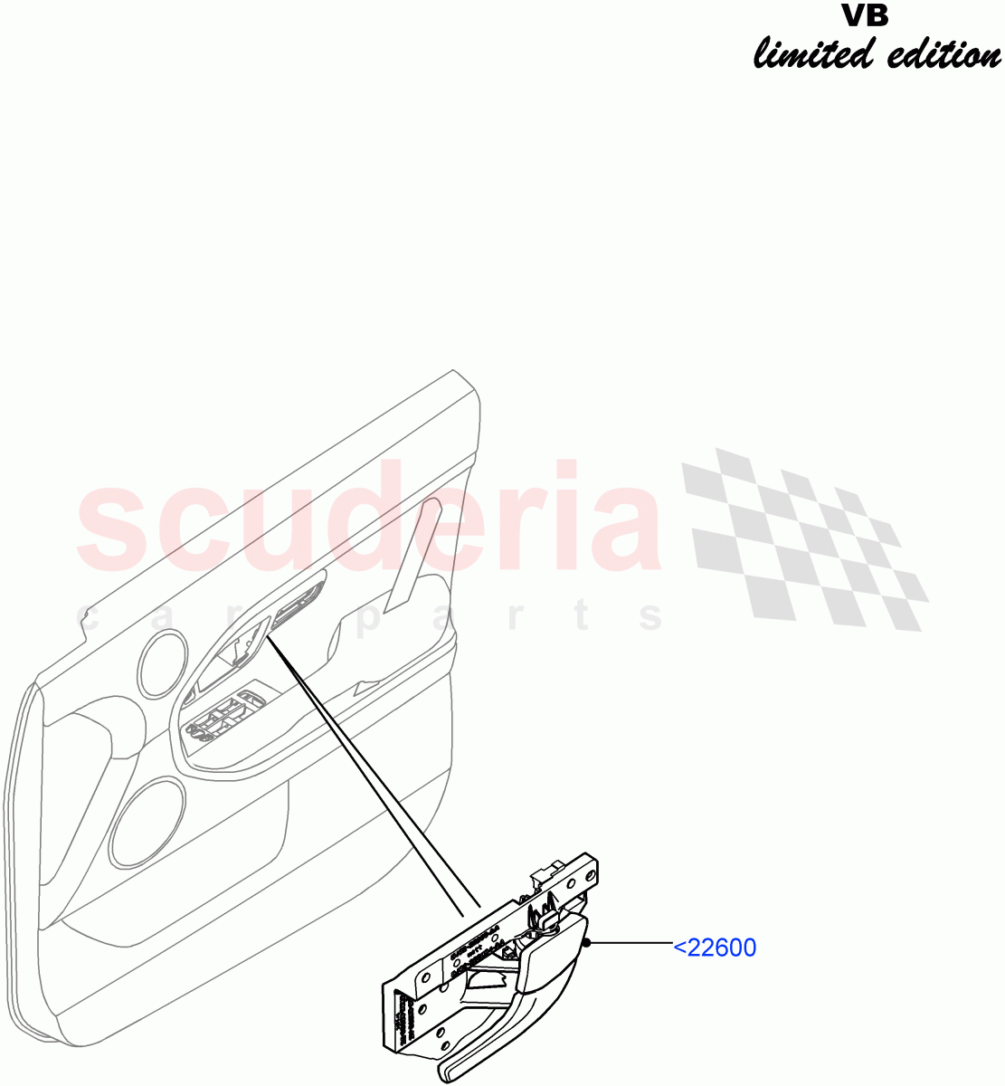 Front Door Trim Installation (Victoria Beckham Limited Edition, Halewood (UK)) of Land Rover Land Rover Range Rover Evoque (2012-2018) [2.2 Single Turbo Diesel]