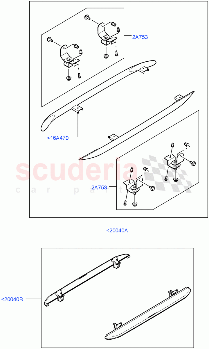 Side Steps And Tubes (Accessory) (Halewood (UK), Itatiaia (Brazil)) of Land Rover Land Rover Range Rover Evoque (2012-2018) [2.0 Turbo Petrol GTDI]