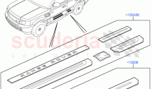 Door Sill Protection (Accessory) ((V) TO9A999999)