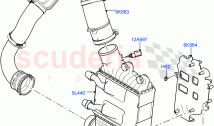Intercooler/Air Ducts And Hoses (2.0L I4 DSL HIGH DOHC AJ200) ((V) FROMJH000001)