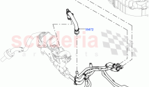 Heater Hoses (Solihull Plant Build) (2.0L I4 DSL HIGH DOHC AJ200, Fuel Fired Heate&hellip;