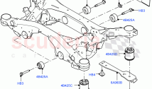 Rear Cross Member & Stabilizer Bar (Crossmember) (Halewood (UK), Electric Engine B&hellip;